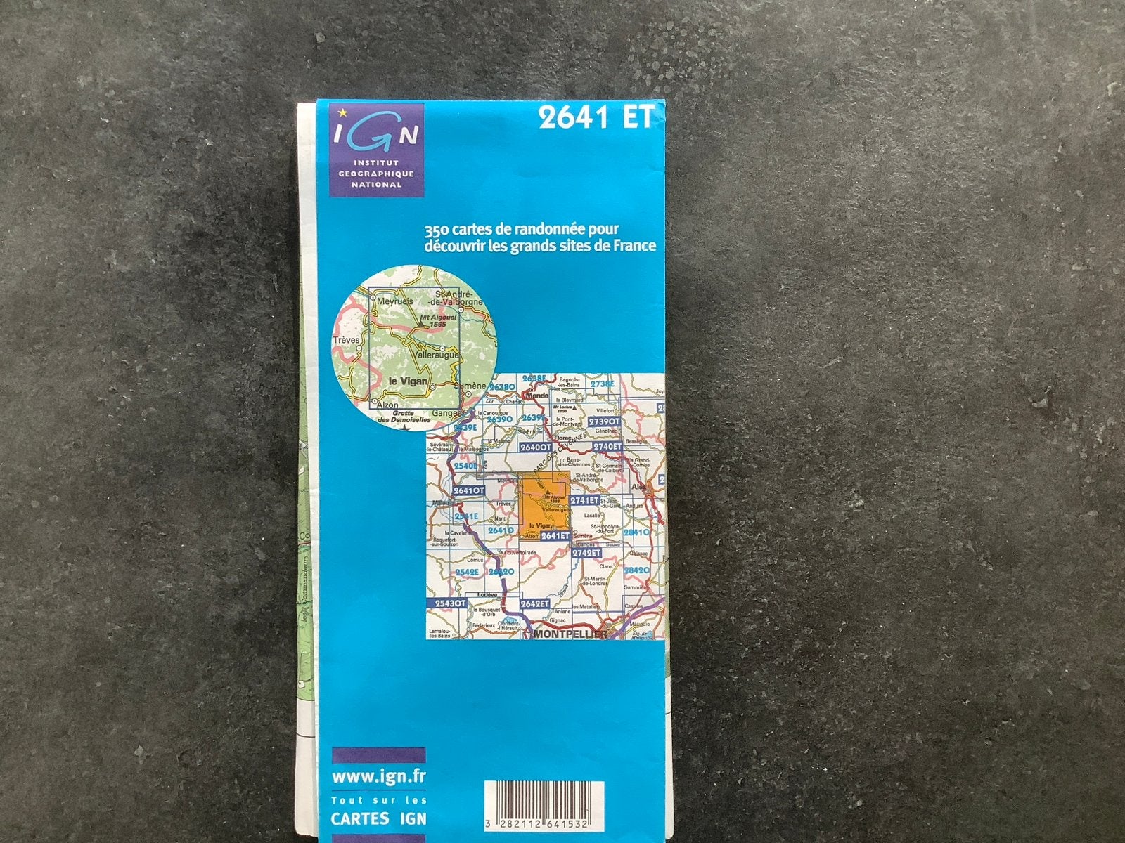 IGN Wandelkaart Mont Aigoual - Cévennes (2641 ET), Ophalen of Verzenden, 2000 tot heden, Frankrijk, Landkaart
