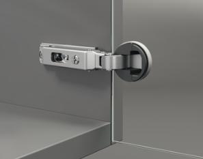 Häfele potscharnier glazen deuren nieuw, Doe-het-zelf en Verbouw, Deuren en Horren, Binnendeur, Nieuw, Ophalen of Verzenden, Glas