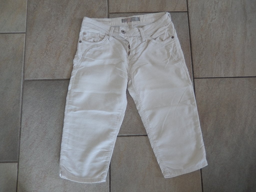 Mavi Jeans Driekwart Broek - Ecru, Beige, Ophalen of Verzenden, Zo goed als nieuw, Driekwart