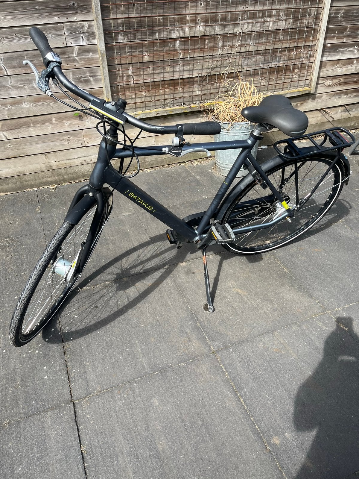 Batavus Fonk 3 herenfiets - 57cm Frame, 28 inch Wielen, Fietsen en Brommers, Ophalen, Gebruikt, Versnellingen, Batavus