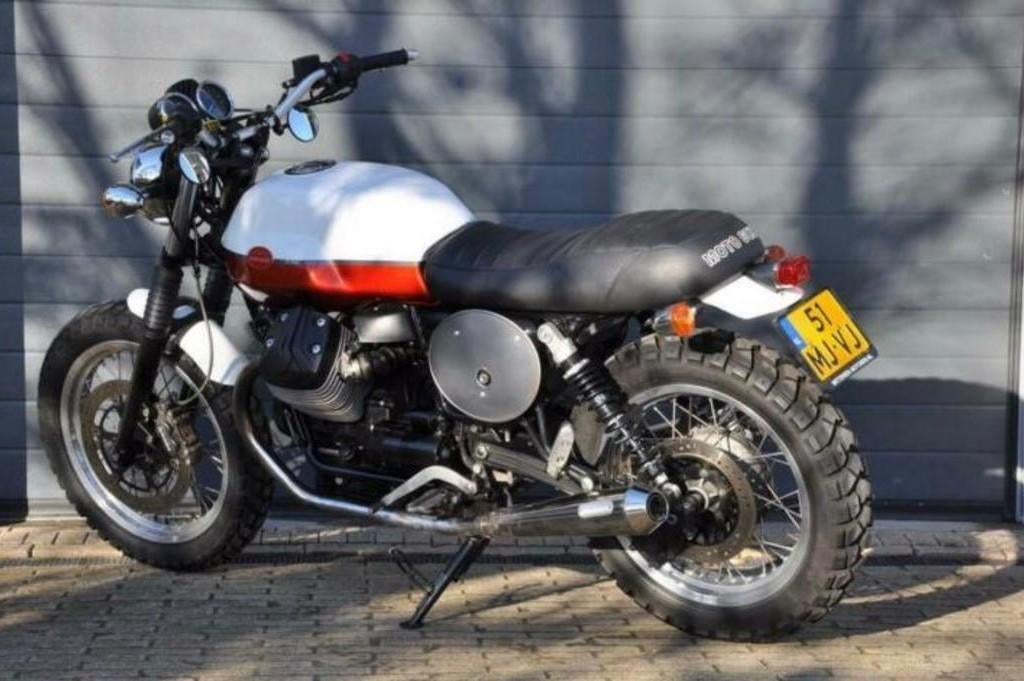 Moto Guzzi V7 Classic, Motoren, Motoren | Moto Guzzi, 2 cilinders, 744 cc, Motorrijbewijs A, Gebruikt