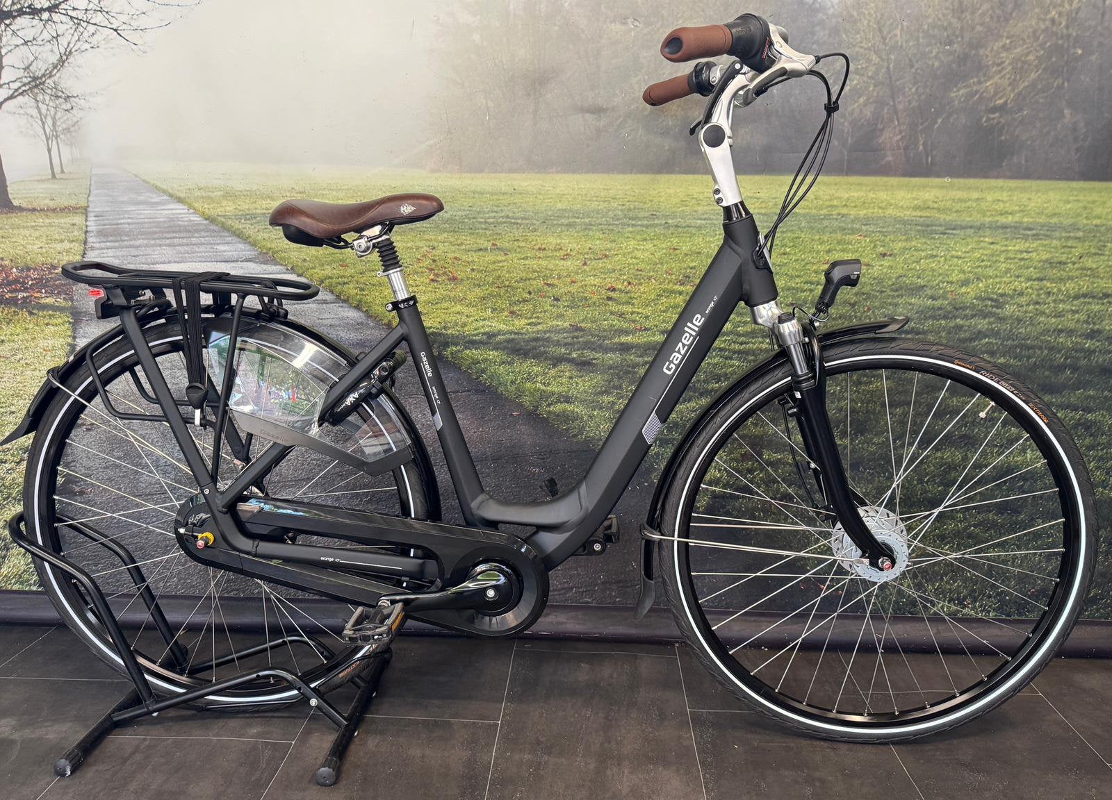 Nette Gazelle Orange C7+ – 49CM – Comfortabele Damesfiets, Fietsen en Brommers, Fietsen | Dames | Damesfietsen, Ophalen, Koninklijke Gazelle N.V.