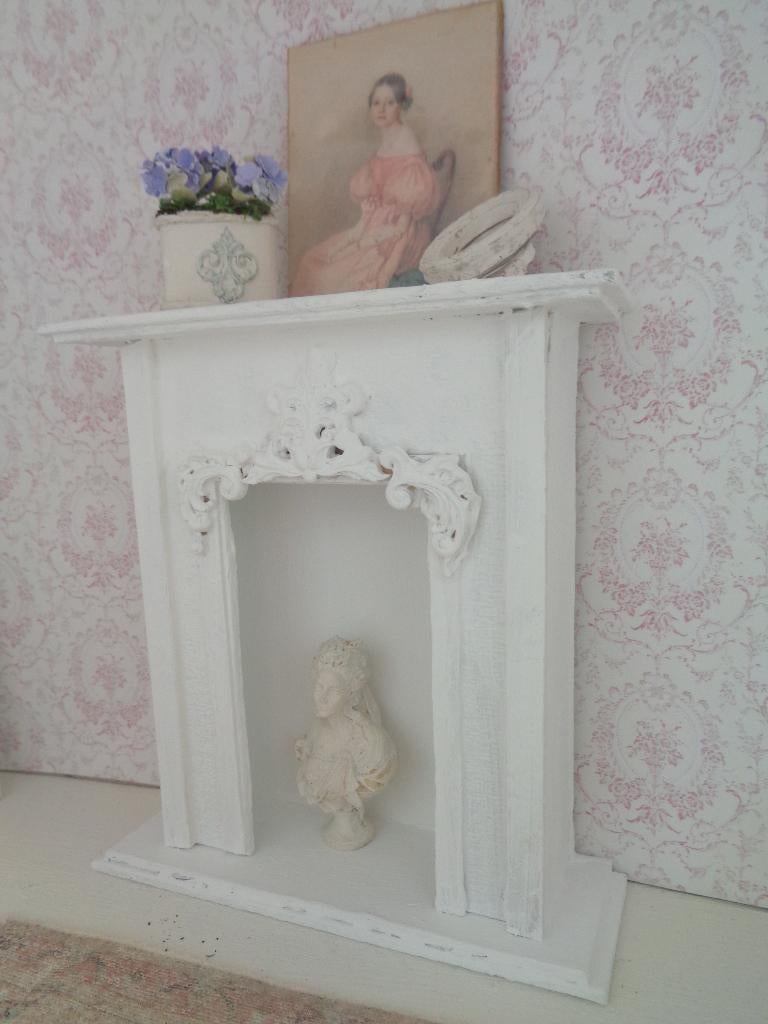 Brocante schouw...Poppenhuis 1:12….(Nr R25), Verzamelen, Poppenhuizen en Toebehoren, Ophalen of Verzenden, Nieuw, Poppenhuis