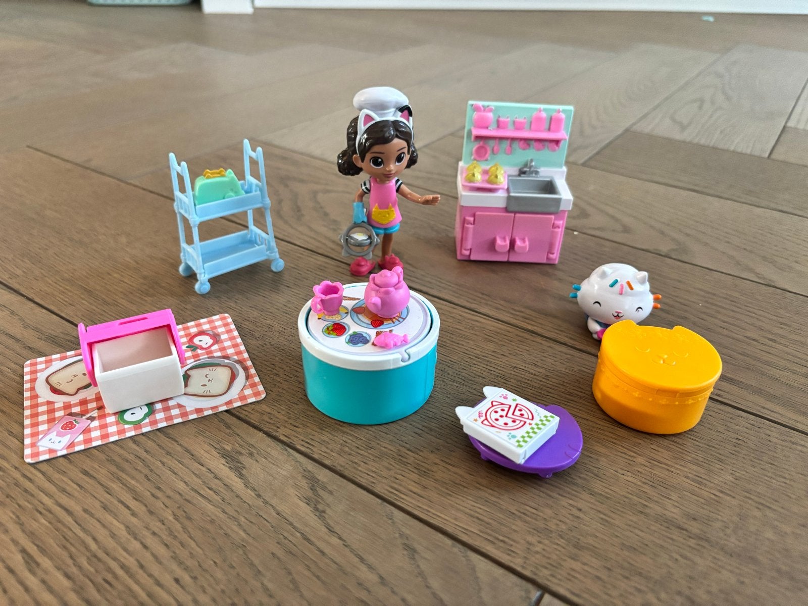Gabby's Poppenhuis speelset met figuur en accessoires, Ophalen of Verzenden, Gebruikt, Meisje