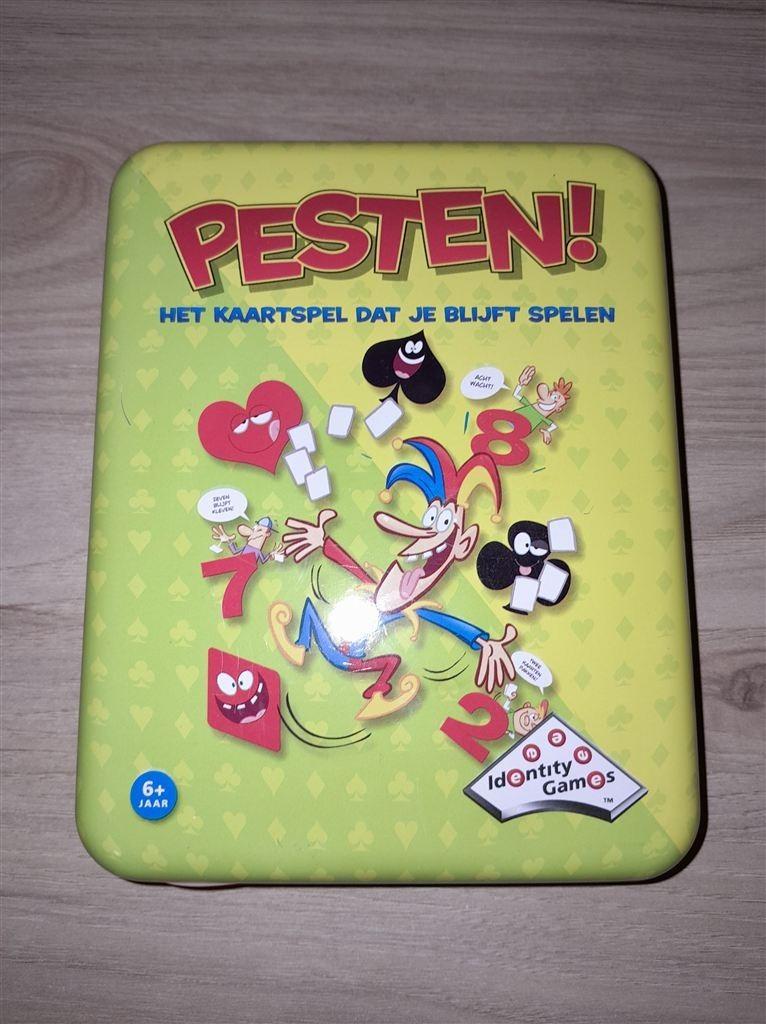 pesten in blik - s4908, Verzenden, Zo goed als nieuw