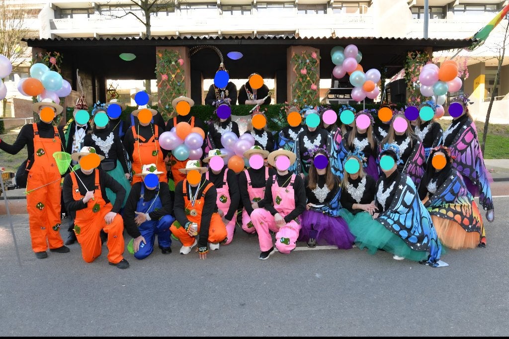 Optochtgroep vlinders en tuinmannen, Ophalen, Zo goed als nieuw, Overige typen