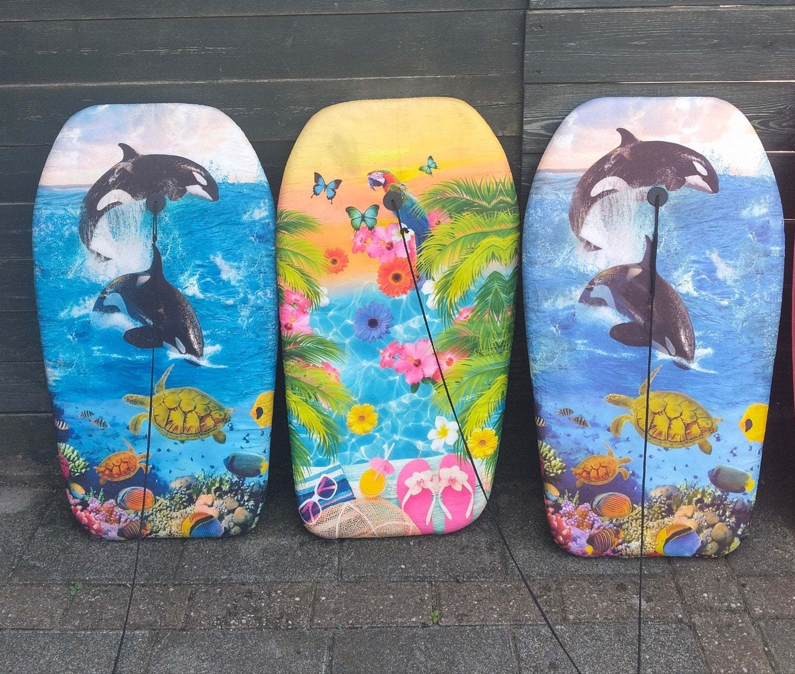 3 bodyboards waveboards surfborden, Ophalen, Gebruikt