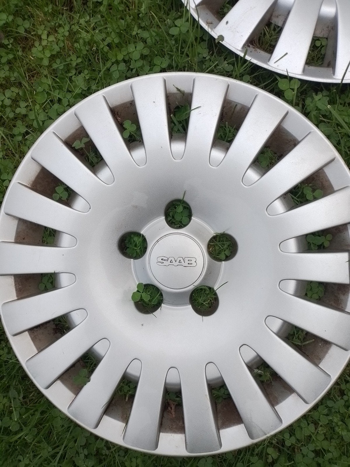 Saab wieldoppen 15 inch - Set van 4, Ophalen of Verzenden