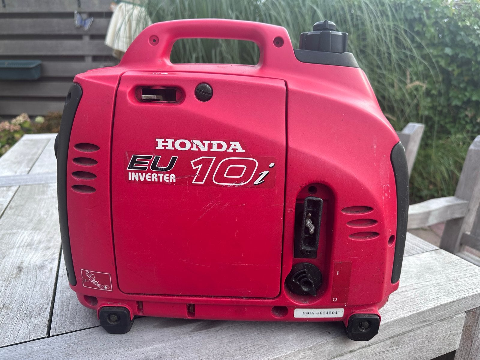 Honda EU 10i Inverter Aggregaat - Ideaal voor backup, Doe-het-zelf en Verbouw, Ophalen, Gebruikt, Benzine, Geluidgedempt