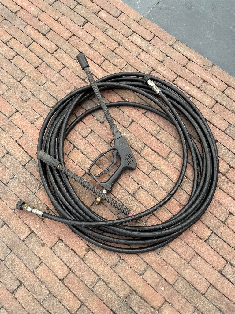 Slang 15m met pistool hogedrukreiniger