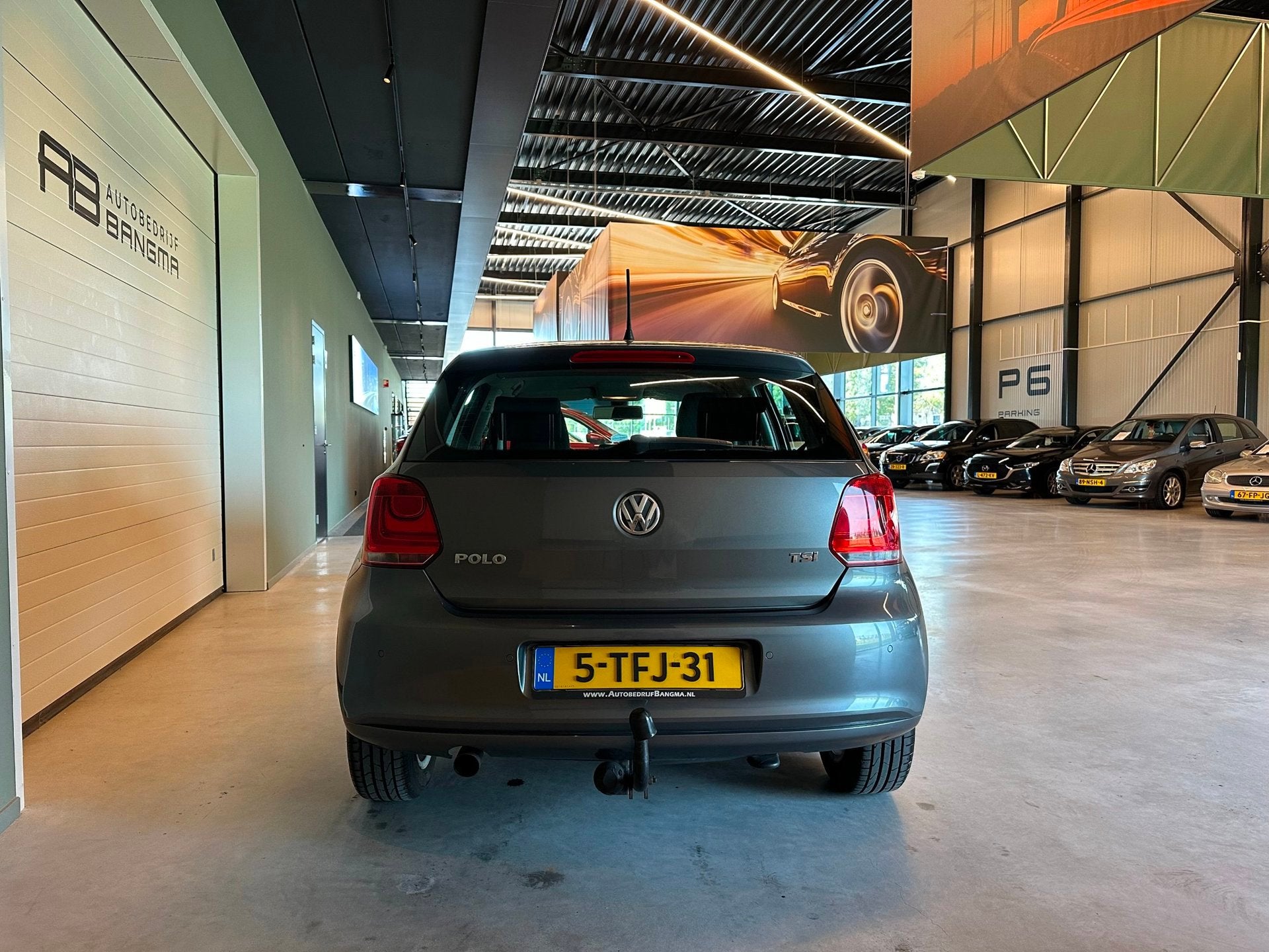 Volkswagen Polo 1.2 TSI 5-DEURS COMFORTLINE|AIRCO|CRUISE CON, Auto's, Stof, Zwart, 4 cilinders, Bedrijf