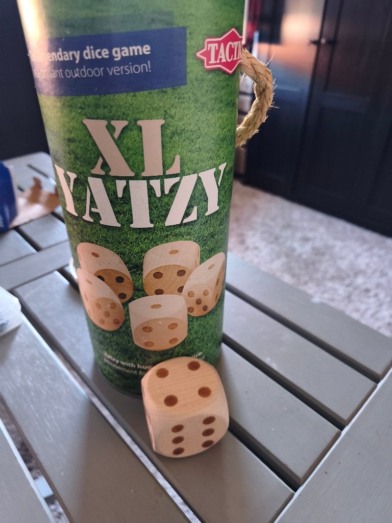 spel yahtzee xl, Ophalen of Verzenden, Zo goed als nieuw