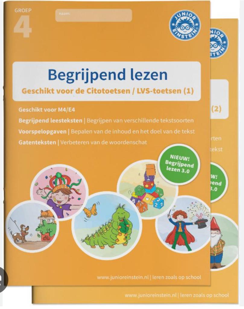 Pdf junior einstein begrijpend legen gr 4, Ophalen, Nieuw, Overige niveaus, Nederlands