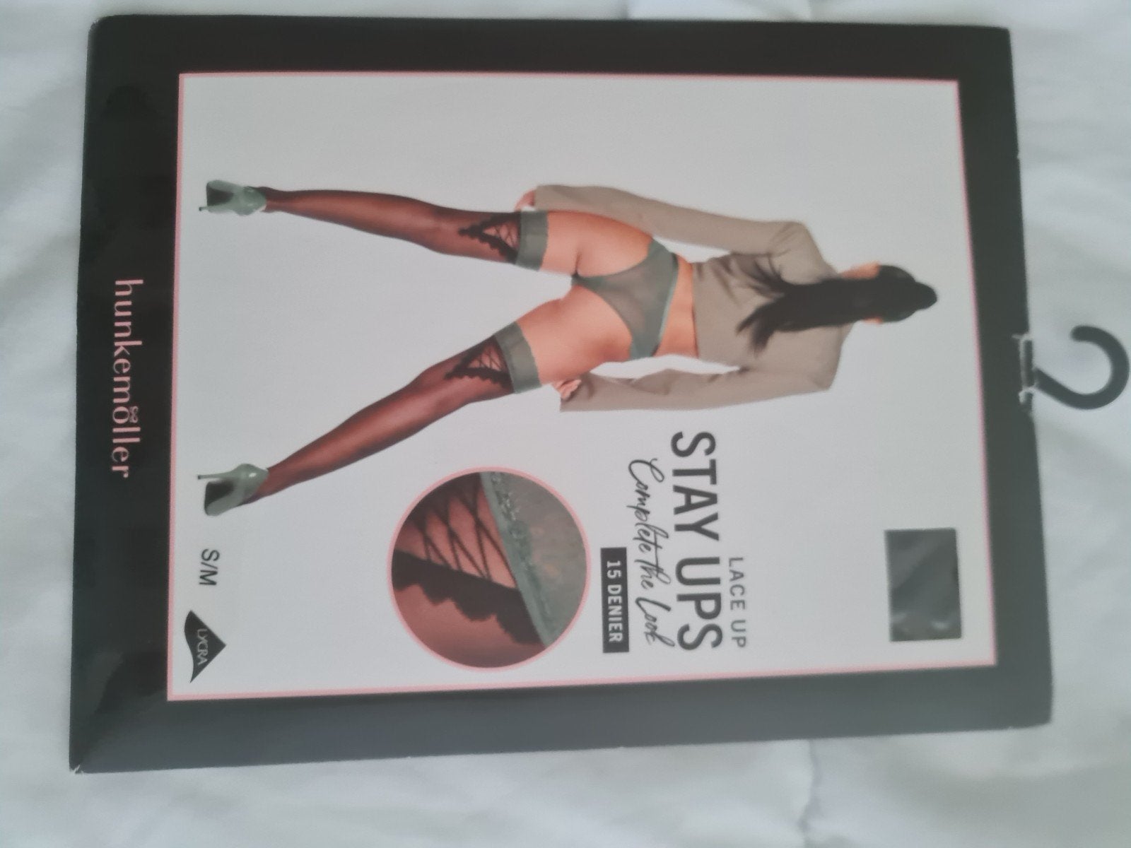 Stay ups by hunkemöller, Kleding | Dames, Verzenden, Nieuw, Zwart, Panty
