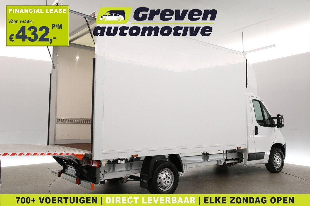 Opel Movano 2.2 140PK | Bakwagen | Laadklep | Laadbak | Airc, Auto's, Bestelauto's, Stof, Gebruikt, 4 cilinders, Wit