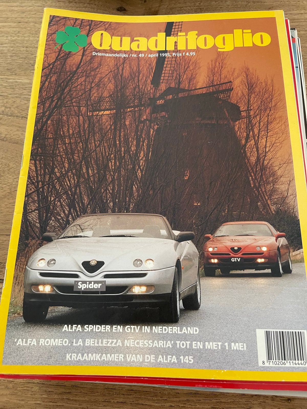 Quadrifoglio Magazine nr. 49 - Alfa Romeo Spider & GTV, Ophalen of Verzenden, Zo goed als nieuw, Alfa Romeo