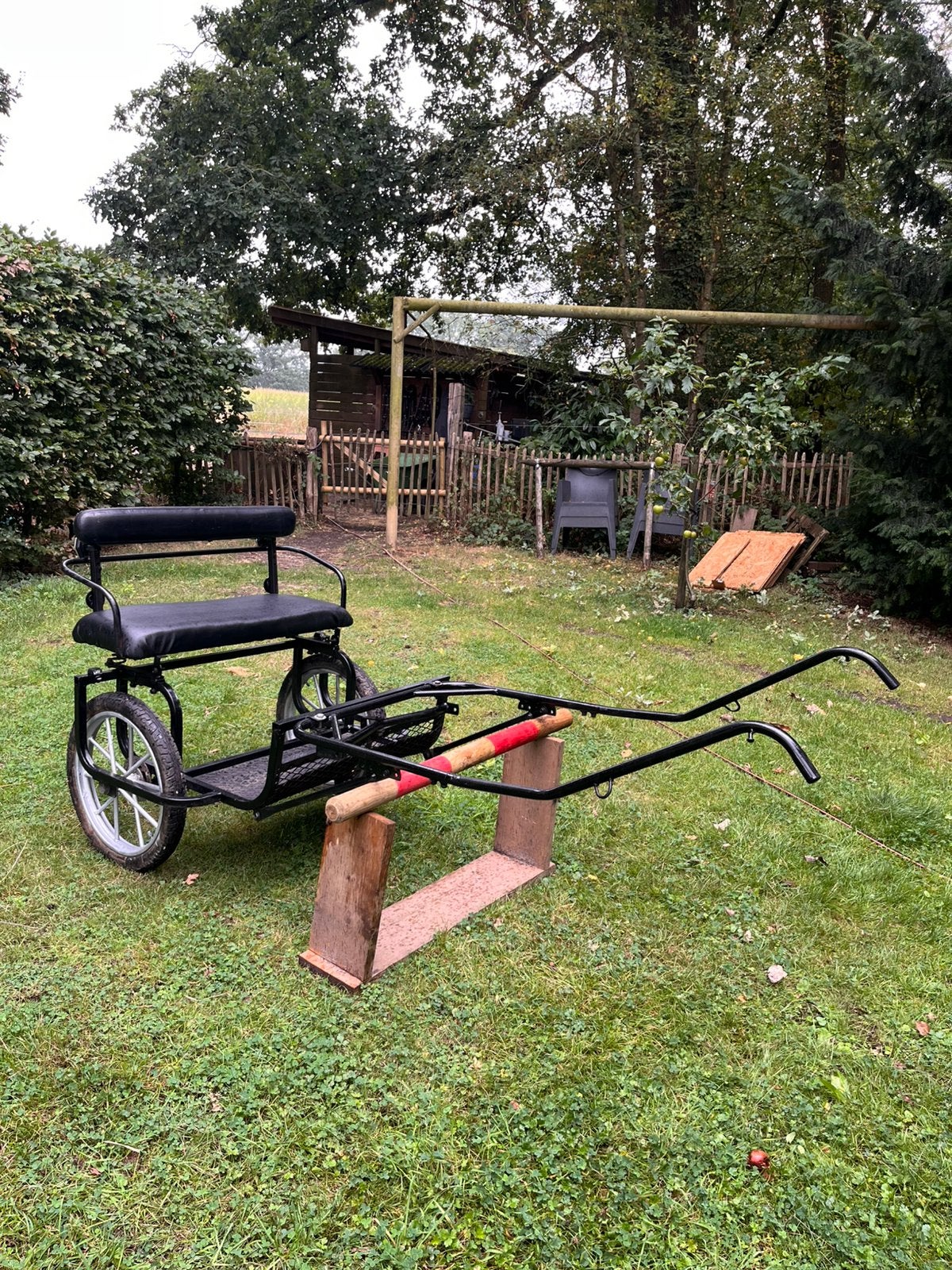 Nette sulky te koop, Dieren en Toebehoren, Gebruikt, Sulky, Pony