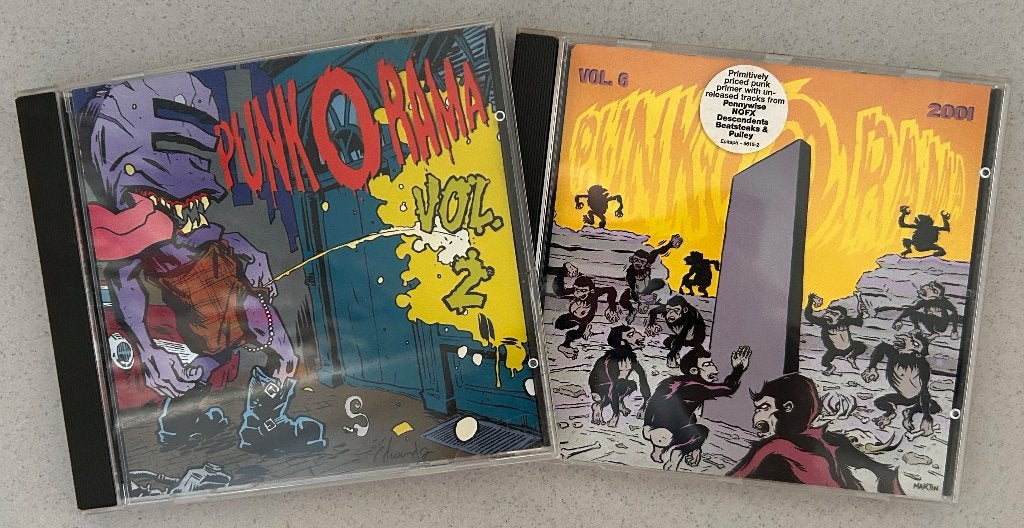 PUNK A RAMA – 2001 vol.2 & 6 ( 2 CDs ), Ophalen of Verzenden, Zo goed als nieuw