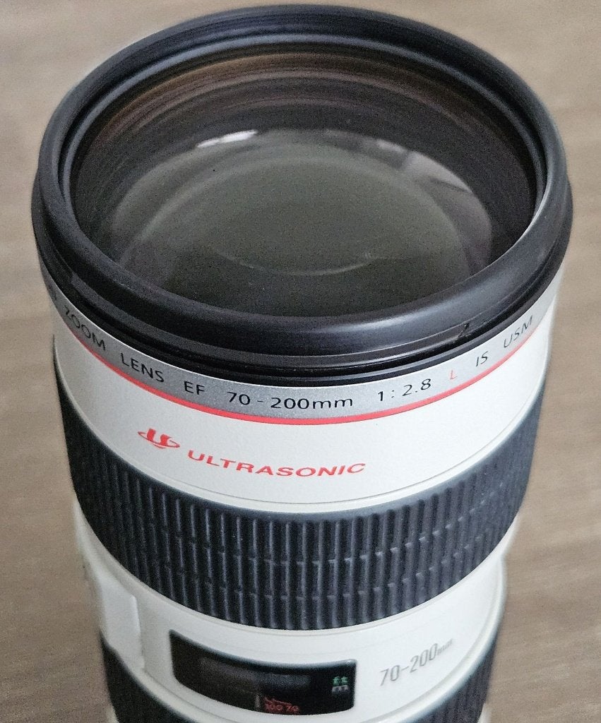 Canon EF 70-200mm f/2.8 IS USM zoomlens in zeer mooie staat, Ophalen, Telelens, Zo goed als nieuw, 200 mm