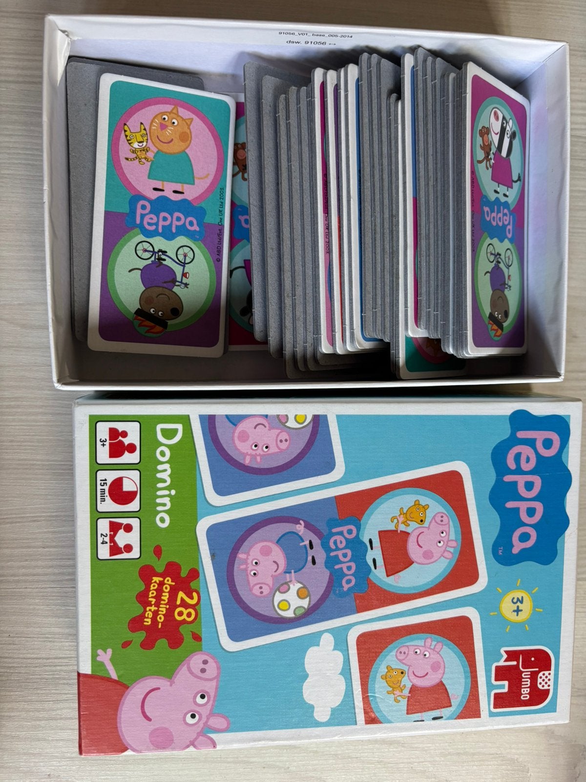 Peppa pig dominoo nieuw, Ophalen, Nieuw