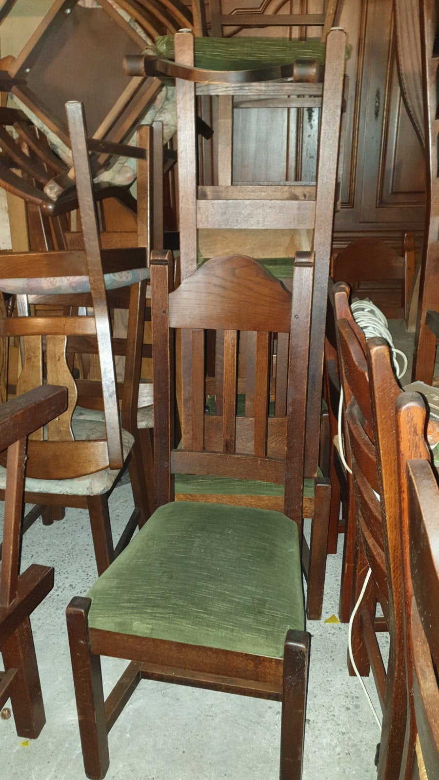 Brutalist Eetkamerstoelen - Set van 2, Ophalen