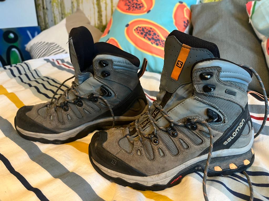 Bergschoenen / wandelschoenen zgan maat 36 merk Salomon, Ophalen of Verzenden, Zo goed als nieuw, Schoenen