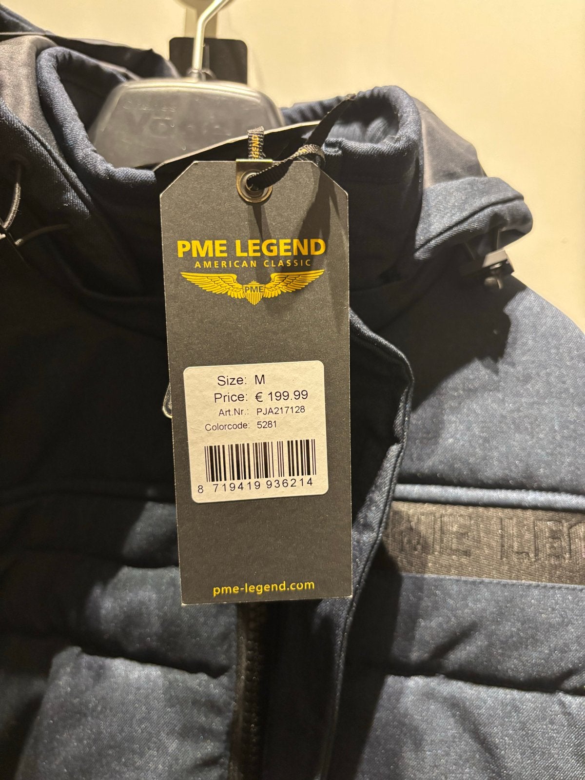 PME Legend jas maat M, nieuw met kaartjes, Verzenden, Nieuw, Maat 48/50 (M), Blauw