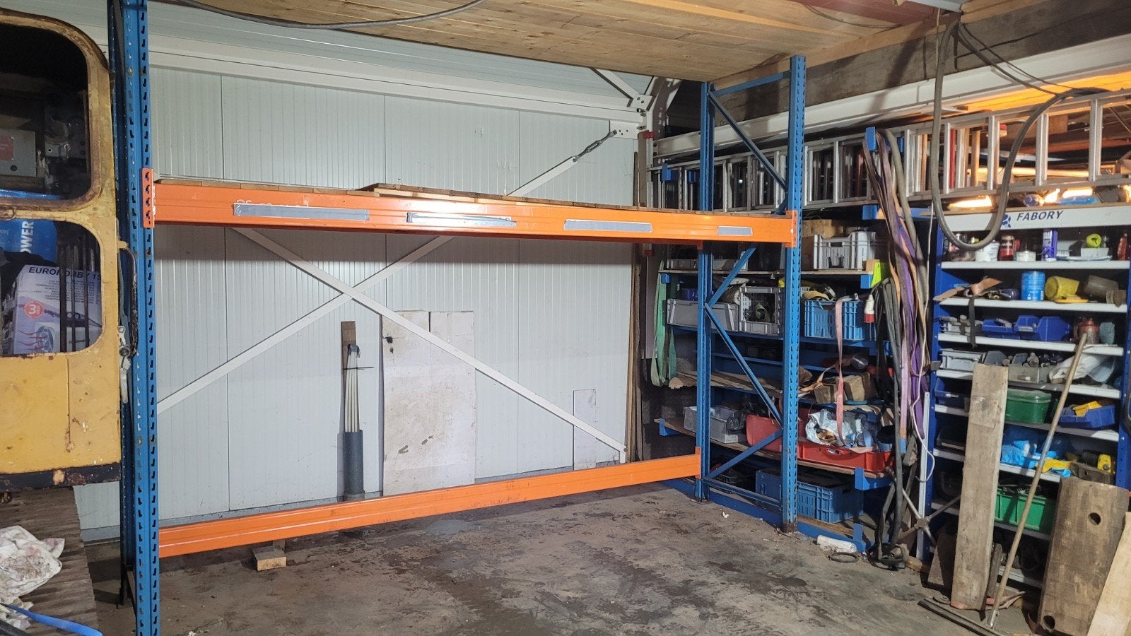 Palletstelling met liggers en vlonders, Ophalen of Verzenden