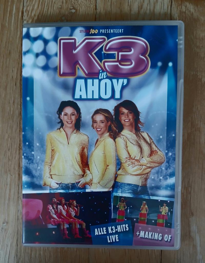 K3 In Ahoy DVD - Studio 100 Z.G.A.N, Muziek, Alle leeftijden, Ophalen of Verzenden, Zo goed als nieuw