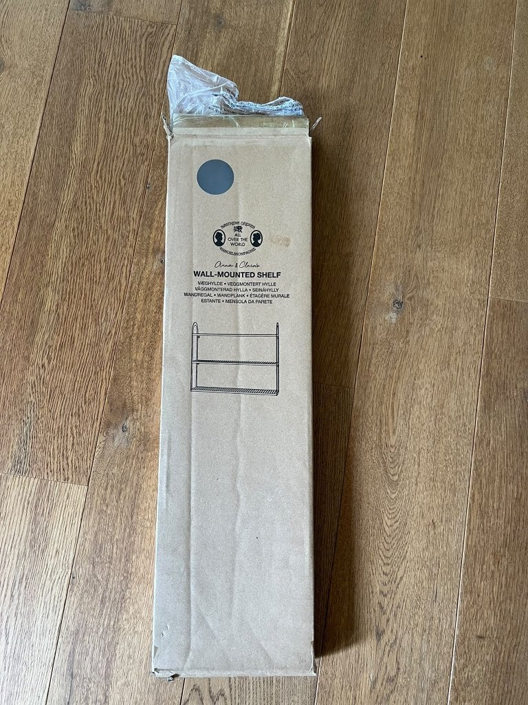 Sostrene Grene metalen wandplank/ schap grijs - nieuw, Ophalen of Verzenden, Nieuw