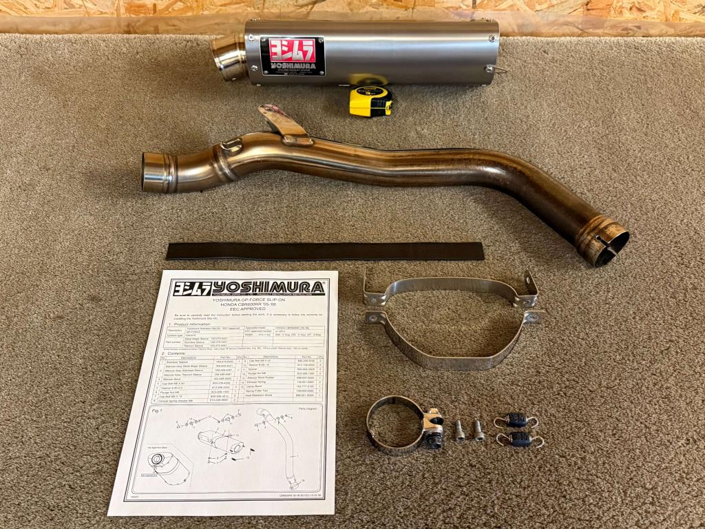 Yoshimura GP Force uitlaat demper Honda CBR600RR 05-06 PC37, Yoshimura Japan, Gebruikt, Verzenden, 6748 Nakatsu, Aiko-Gun, Aikawa-Machi, Kanagawa-Pref., 243-0303, JP