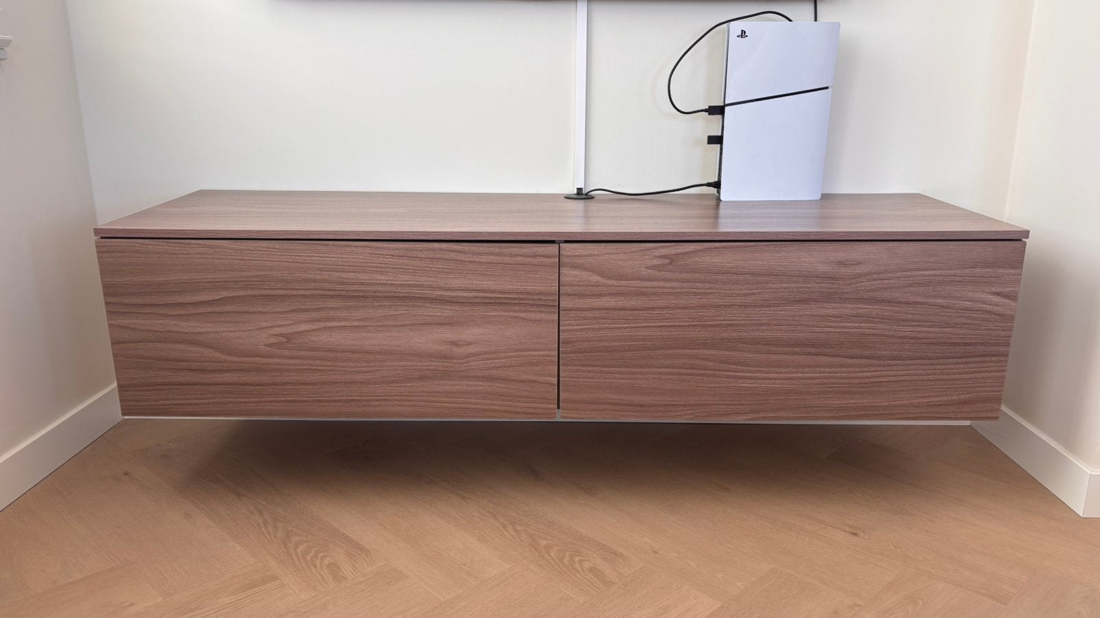Zwevend tv meubel, Ophalen, Zo goed als nieuw, 25 tot 50 cm, 150 tot 200 cm