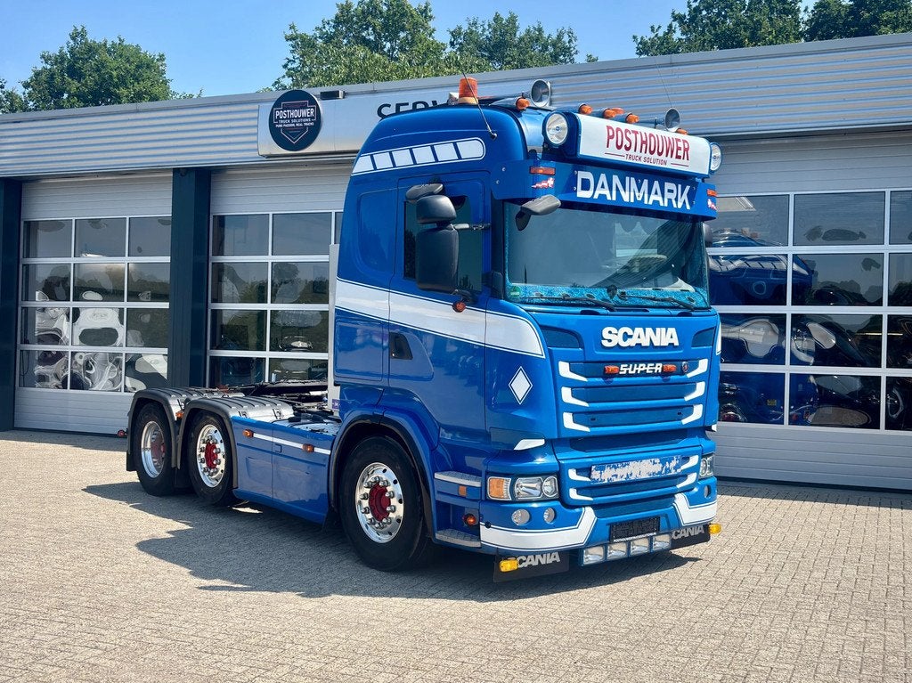 Scania R450 Pusher & PTO (bj 2013), Automaat, Euro 6, Scania, Blauw