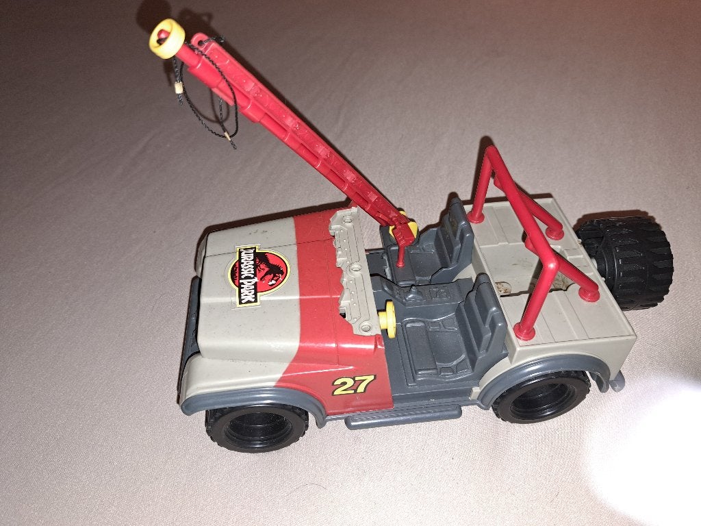 Jurassic Park Bush Devil Tracker Jeep 1993, Verzamelen, Ophalen of Verzenden, Gebruikt