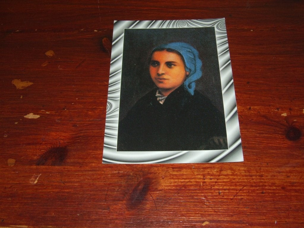 A162- Ansichtkaart Bernadette Soubirous Lourdes, Verzenden, 1980 tot heden, Ongelopen, Frankrijk
