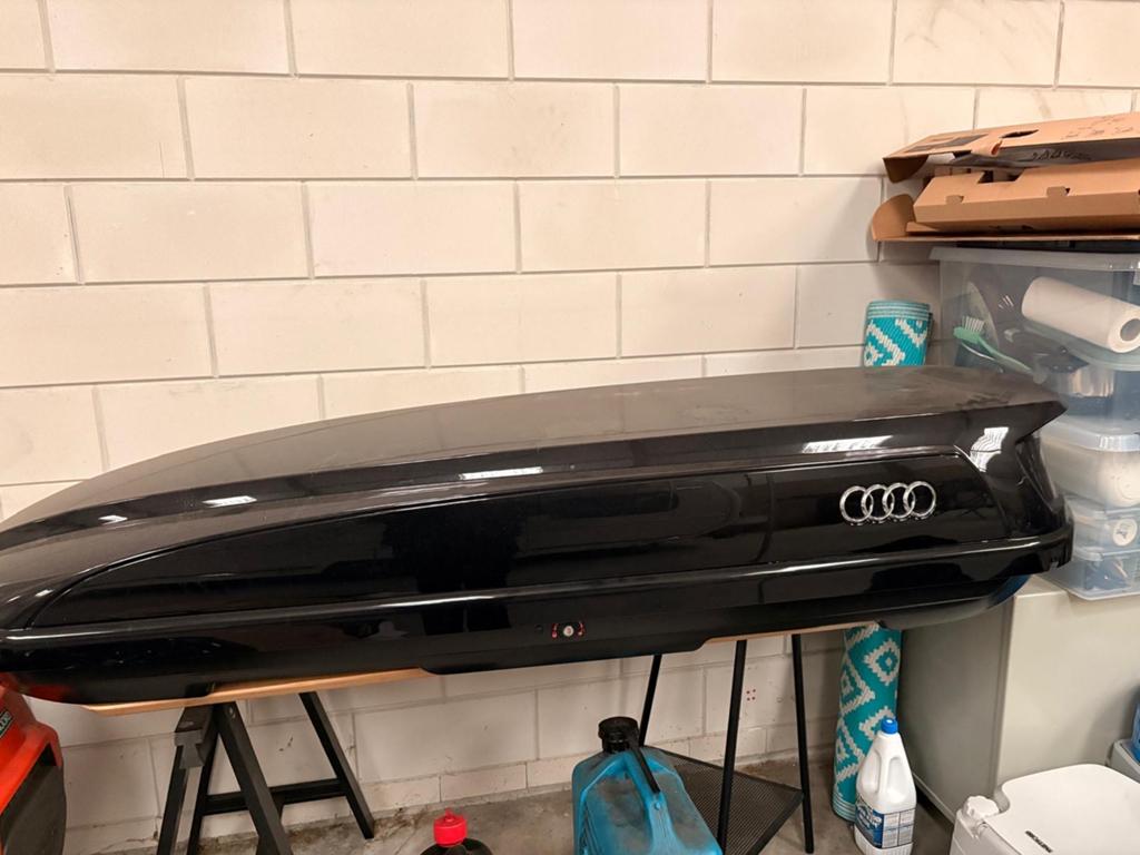 Audi Dakkoffer - Zwart, Ruim en Stijlvol compleet, Ophalen of Verzenden, Gebruikt
