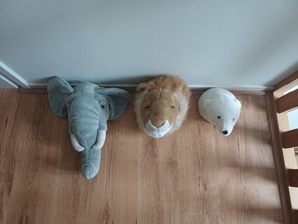 Leuke Dierenkoppen  (Olifant, Leeuw, IJsbeer), Ophalen of Verzenden
