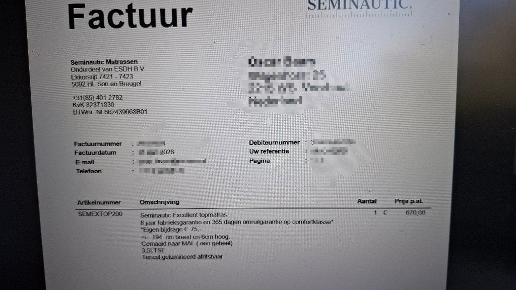 Topper  voor Carado V337, Caravans en Kamperen, Ophalen, Nieuw