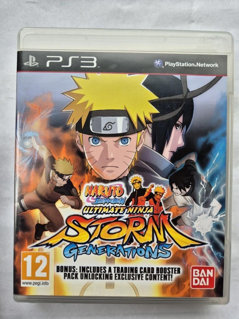 NARUTO SHIPPUDEN ultimate ninja storm generations CARDS, Gebruikt, 1 speler, Racen en Vliegen, Ophalen of Verzenden