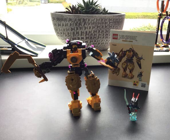 Lego Ninjago 71839 - Kai's Klauw Mech (zonder doos), Gebruikt, Lego, Ophalen of Verzenden, Compleet