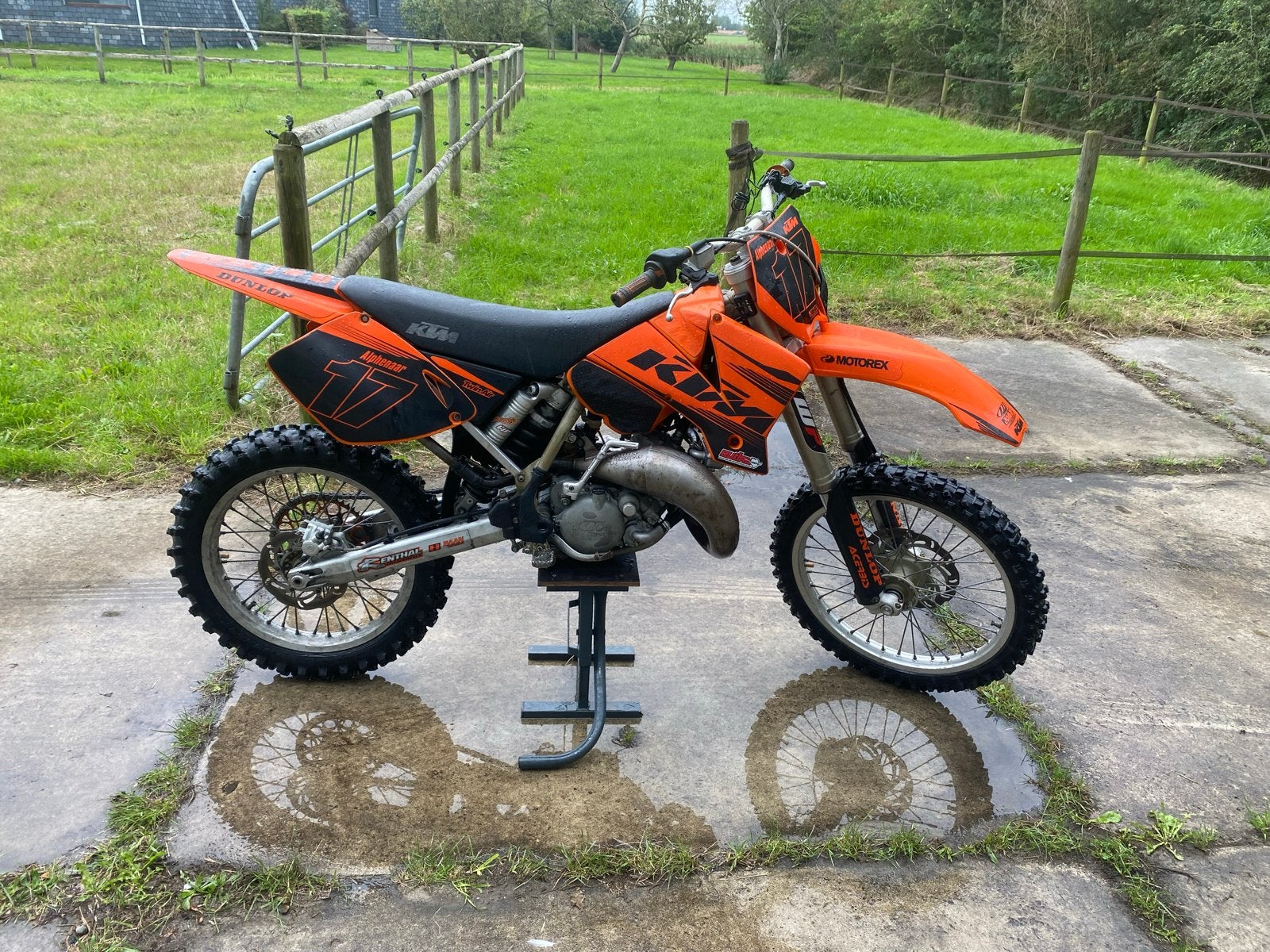 KTM SX 125 Crossmotor, Ophalen of Verzenden