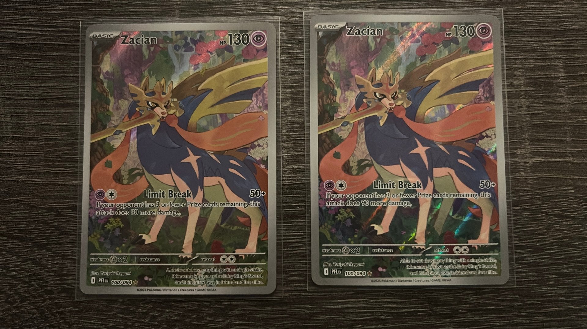 Zacian 100/094, Ophalen of Verzenden, Nieuw, Losse kaart