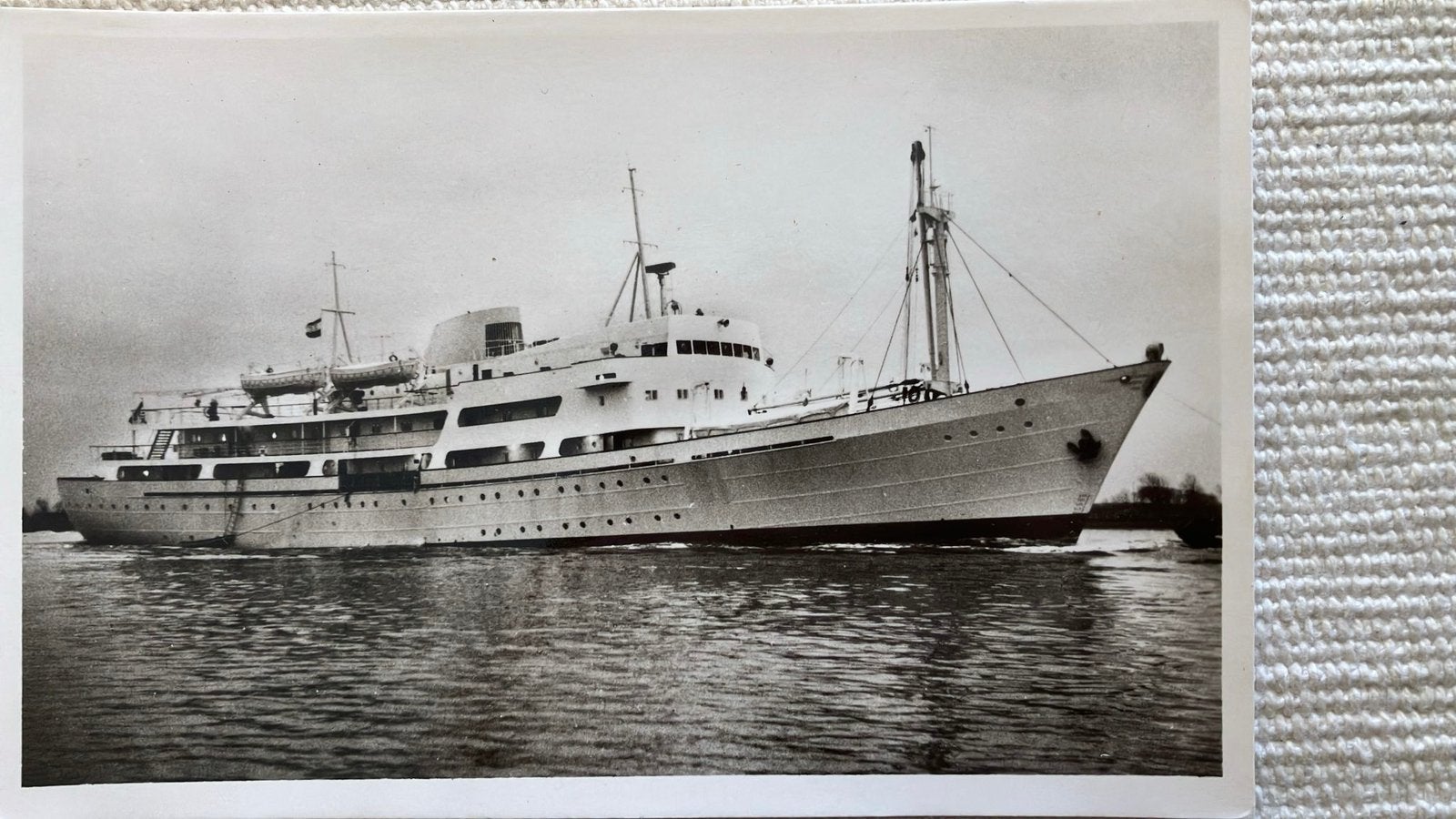 Zaandam  Zaanlandse Scheepsbouw  AIDA  II  Egypte, Ophalen of Verzenden, 1960 tot 1980, Noord-Holland
