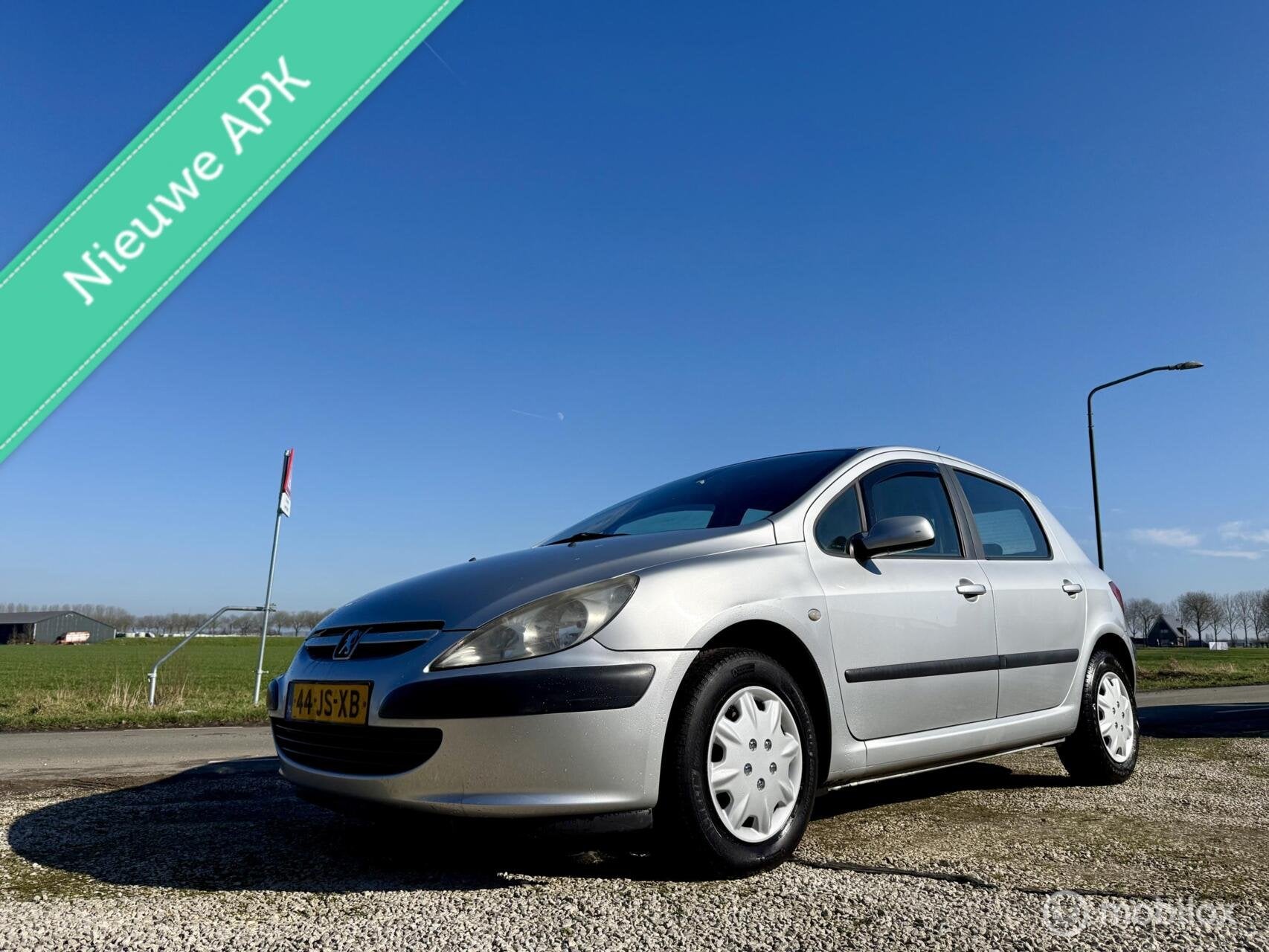 Peugeot 307 2.0-16V XSI, BJ 2002, Airco, APK Juli 2027, Auto's, 136 pk, 4 cilinders, 1194 kg, Origineel Nederlands