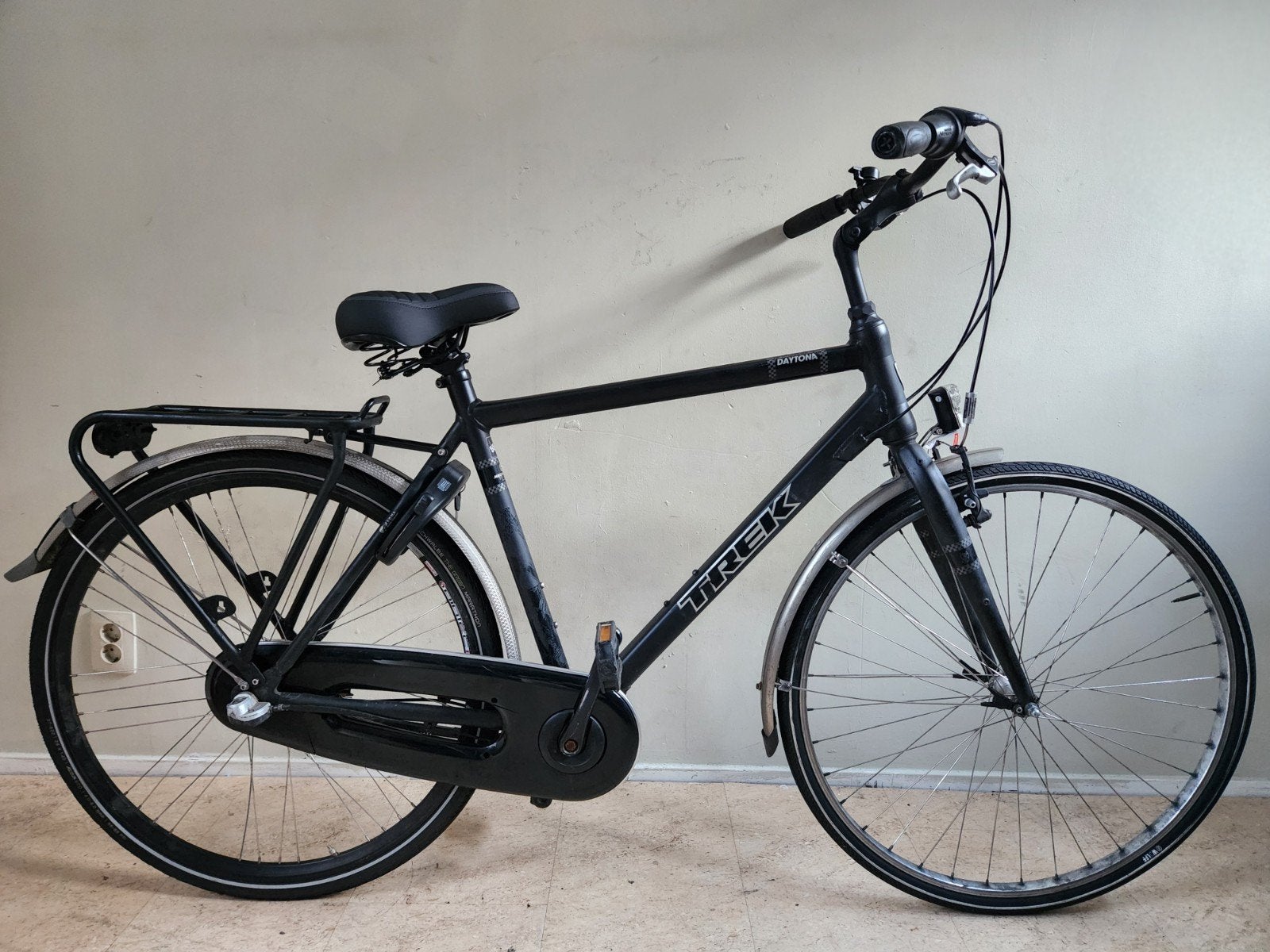 Trek daytona 28inch Herenfiets 3v Framemaat cm, Overige merken, Gebruikt, Velgrem, Versnellingen