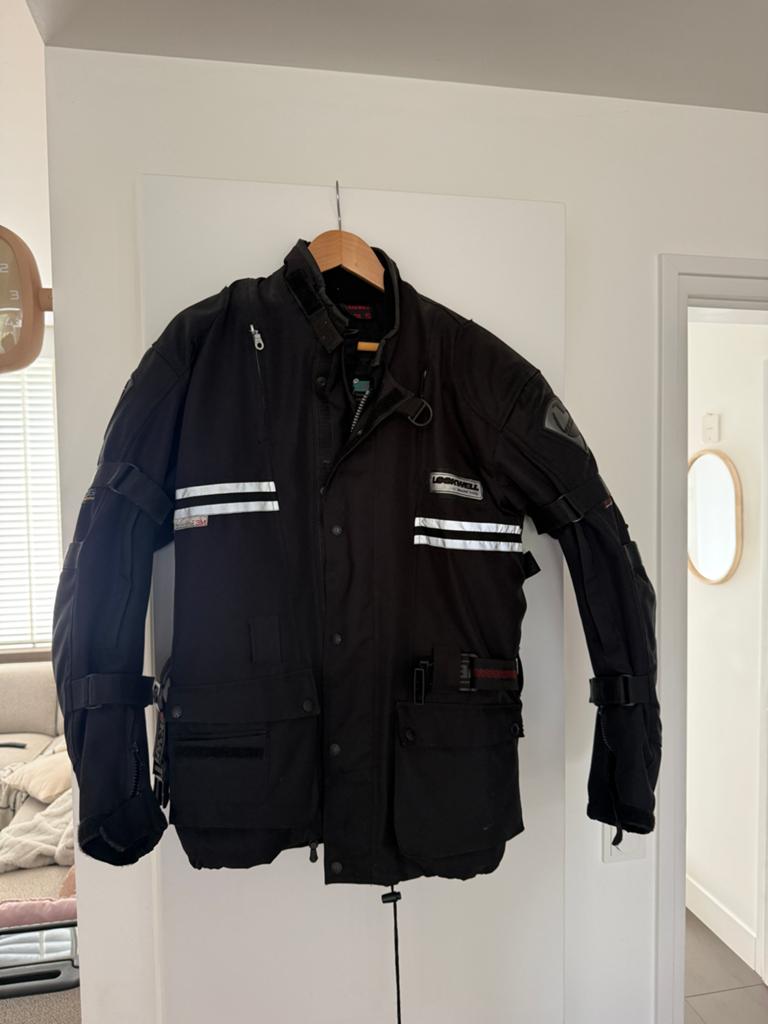 Lookwell Motorjas Heren - Maat S (48/38), Motoren, Kleding | Motorkleding, Ophalen, Tweedehands, Heren, Jas | textiel