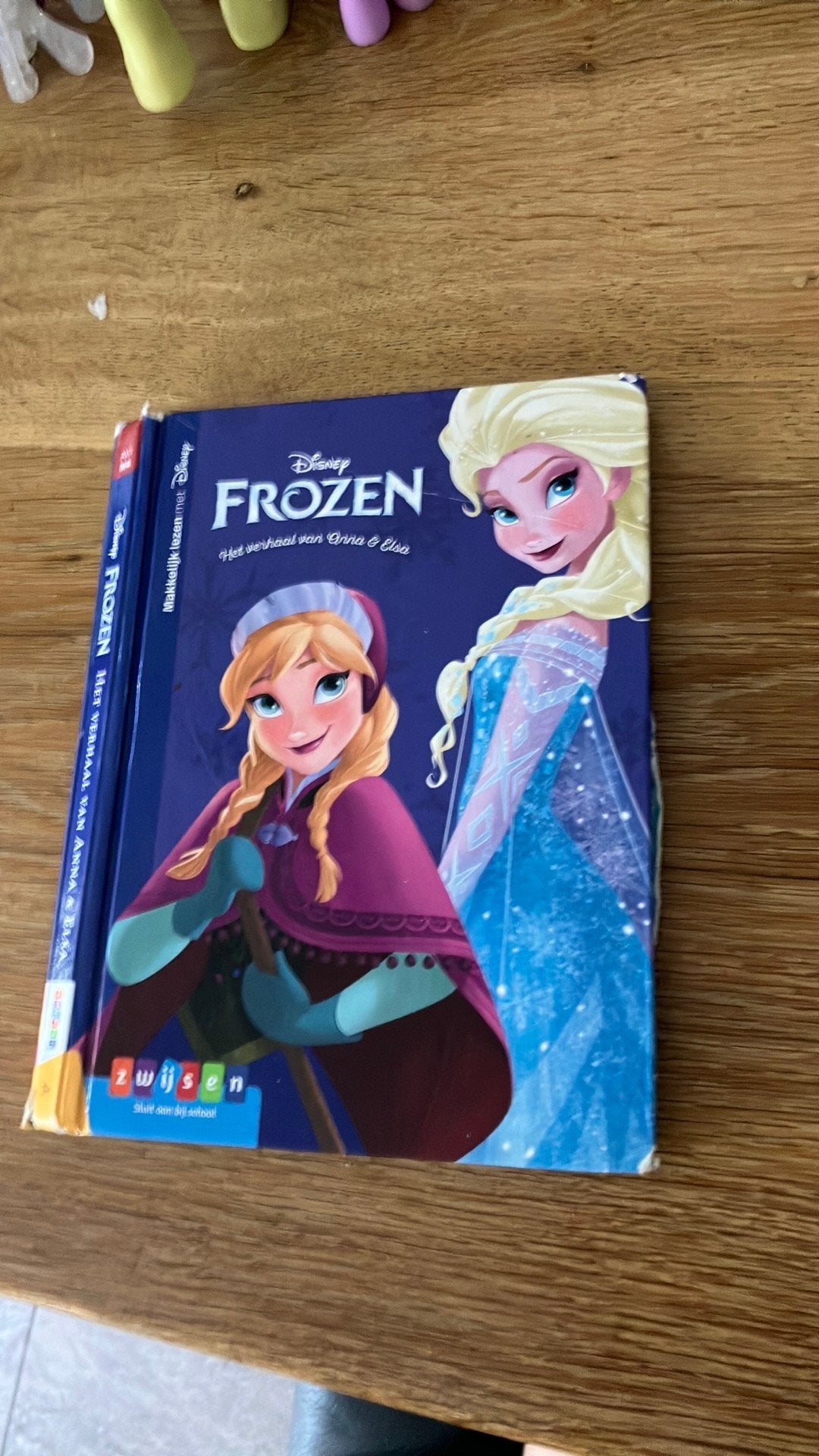 Elsa en Anna en disney lego prinses boek, Ophalen of Verzenden, Zo goed als nieuw, Sprookjes