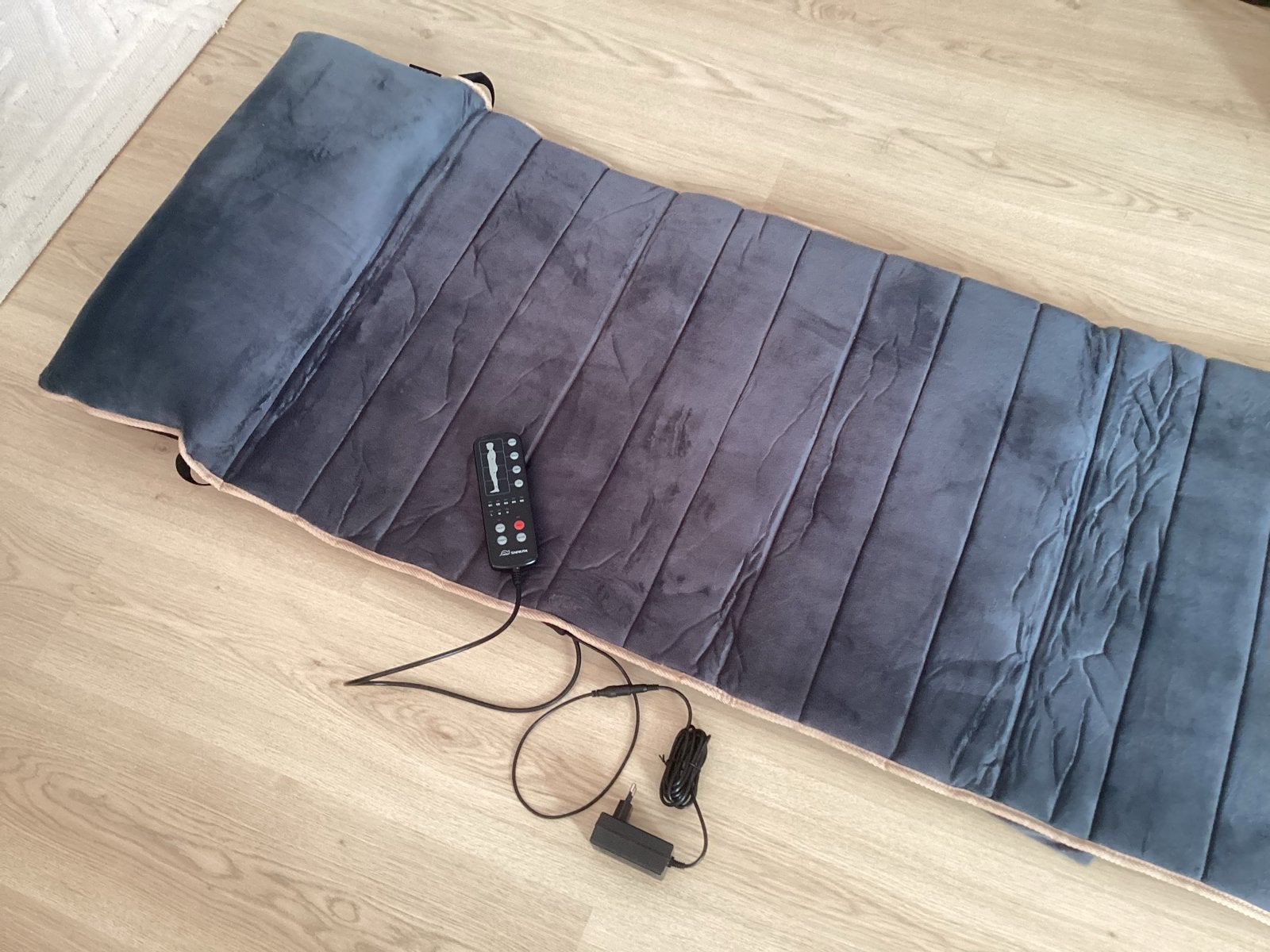 Snailax Massagemat met 10 vibrerende motoren en warmte, Ophalen of Verzenden, Zo goed als nieuw, Massagestoel of Kussen