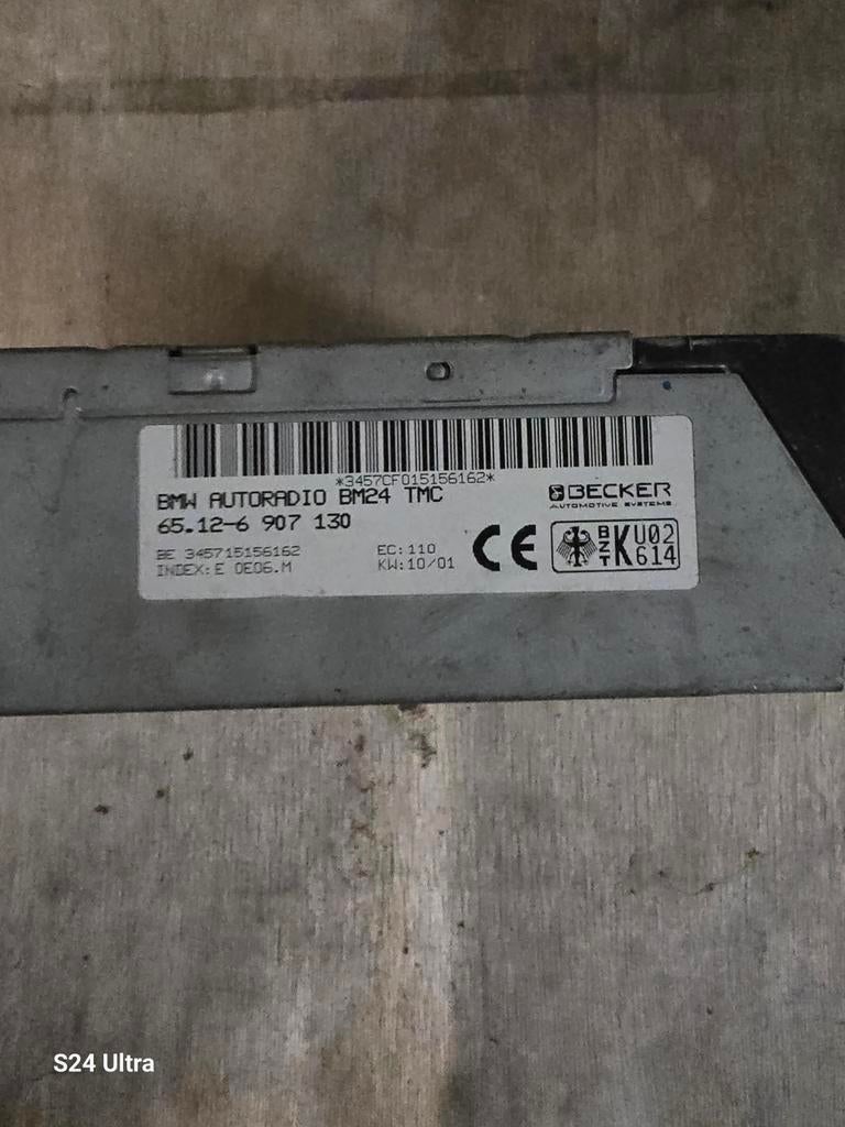 Bm 24 radio BMW E46, E39, E38, E53 65126907130, Ophalen of Verzenden, Nieuw, BMW
