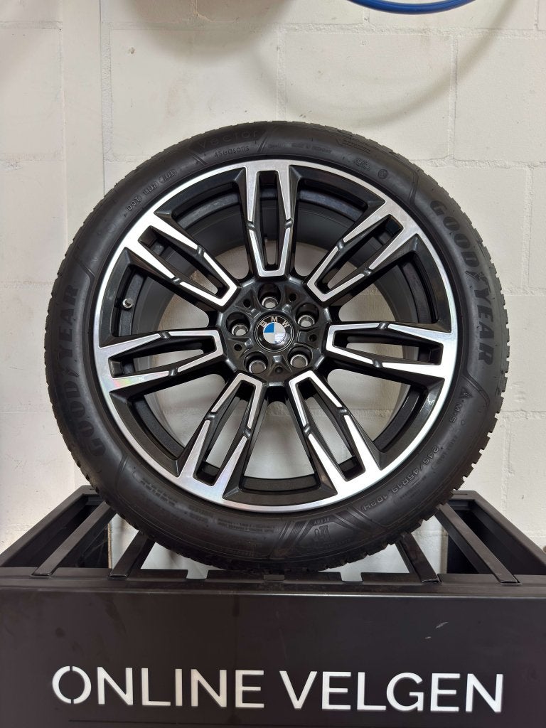 Set 19 inch Originele BMW G60 5x112 velgen + banden BMW G61, Auto-onderdelen, Banden en Velgen, Niet ingevuld, Ophalen of Verzenden